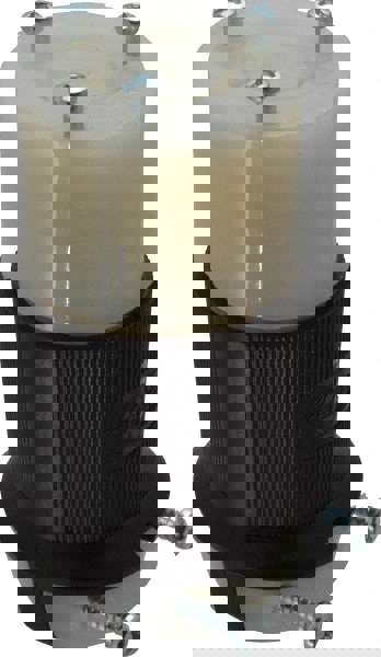 Locking Inlet: Connector, Industrial, L5-20R, 125V, Black & White